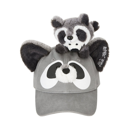 13DE MARZO Raccoon BabyBear Cap Grey