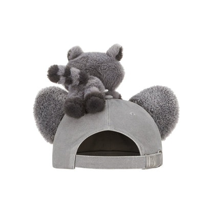 13DE MARZO Raccoon BabyBear Cap Grey