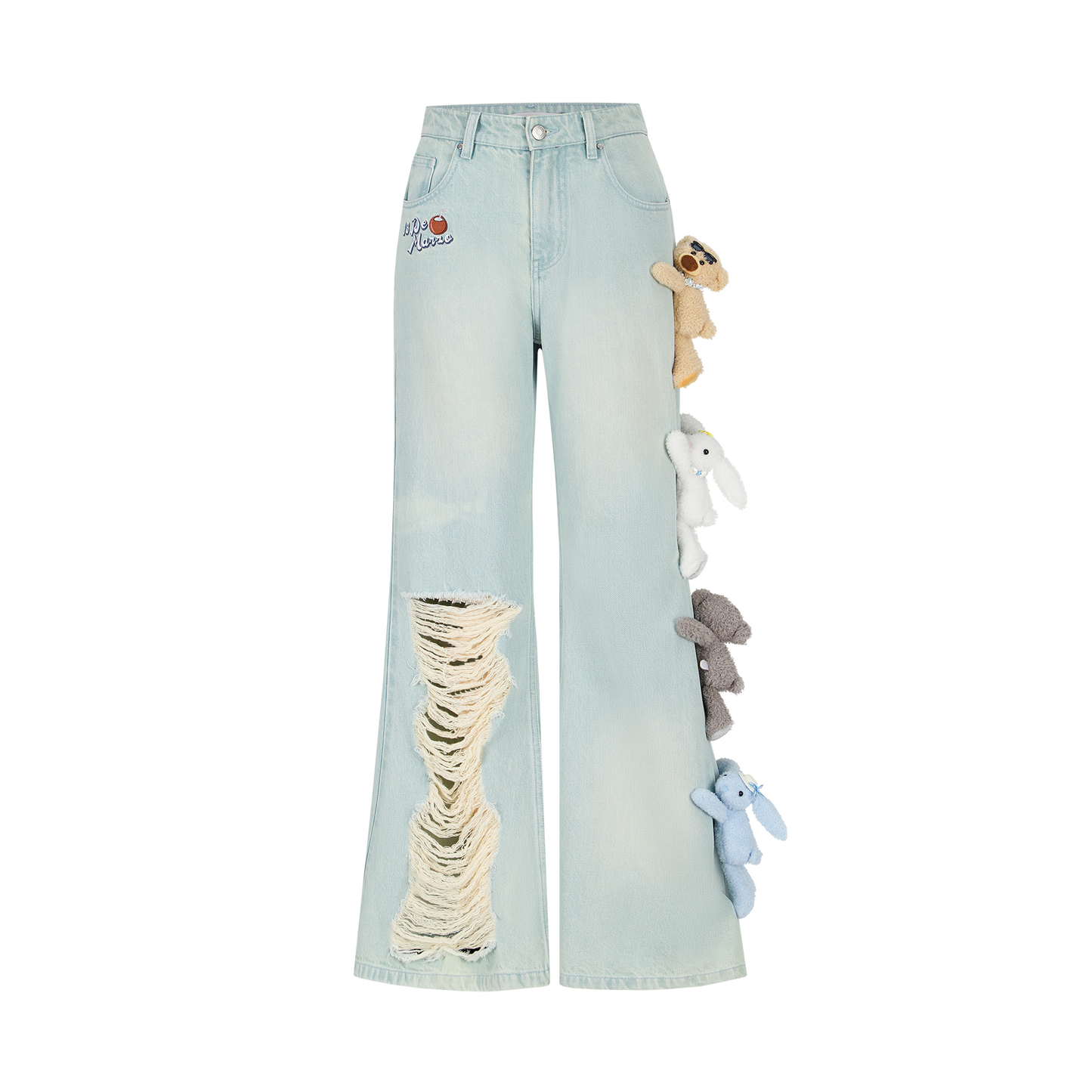 13DE MARZO Holiday Plushies Jeans Blue