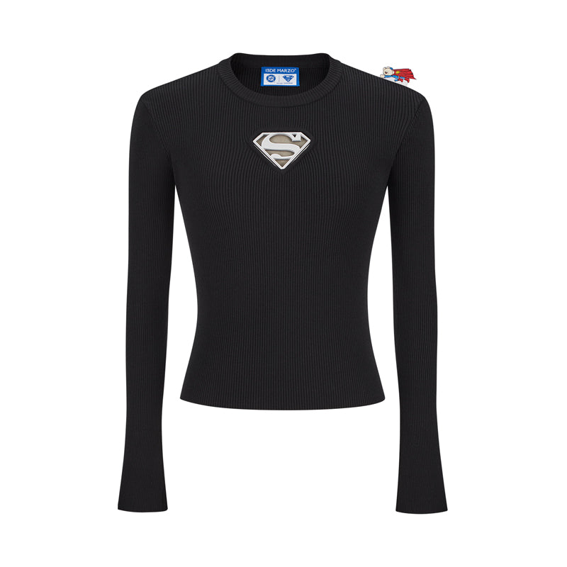 13DE MARZO x Superman Bear Top Black