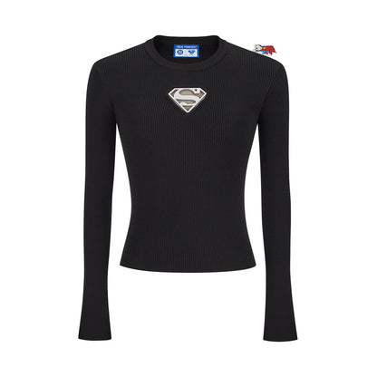 13DE MARZO x Superman Bear Top Black