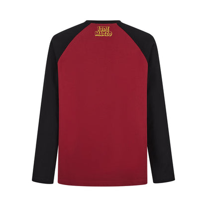 13DE MARZO x Superman Bear Raglan T-Shirt Red