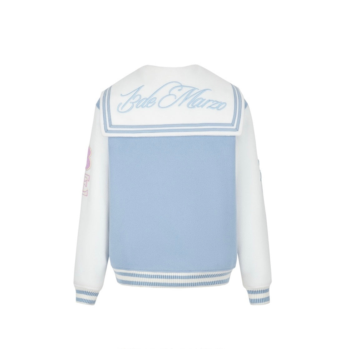 13DE MARZO Doozoo Mermaid Baseball Jacket Blue