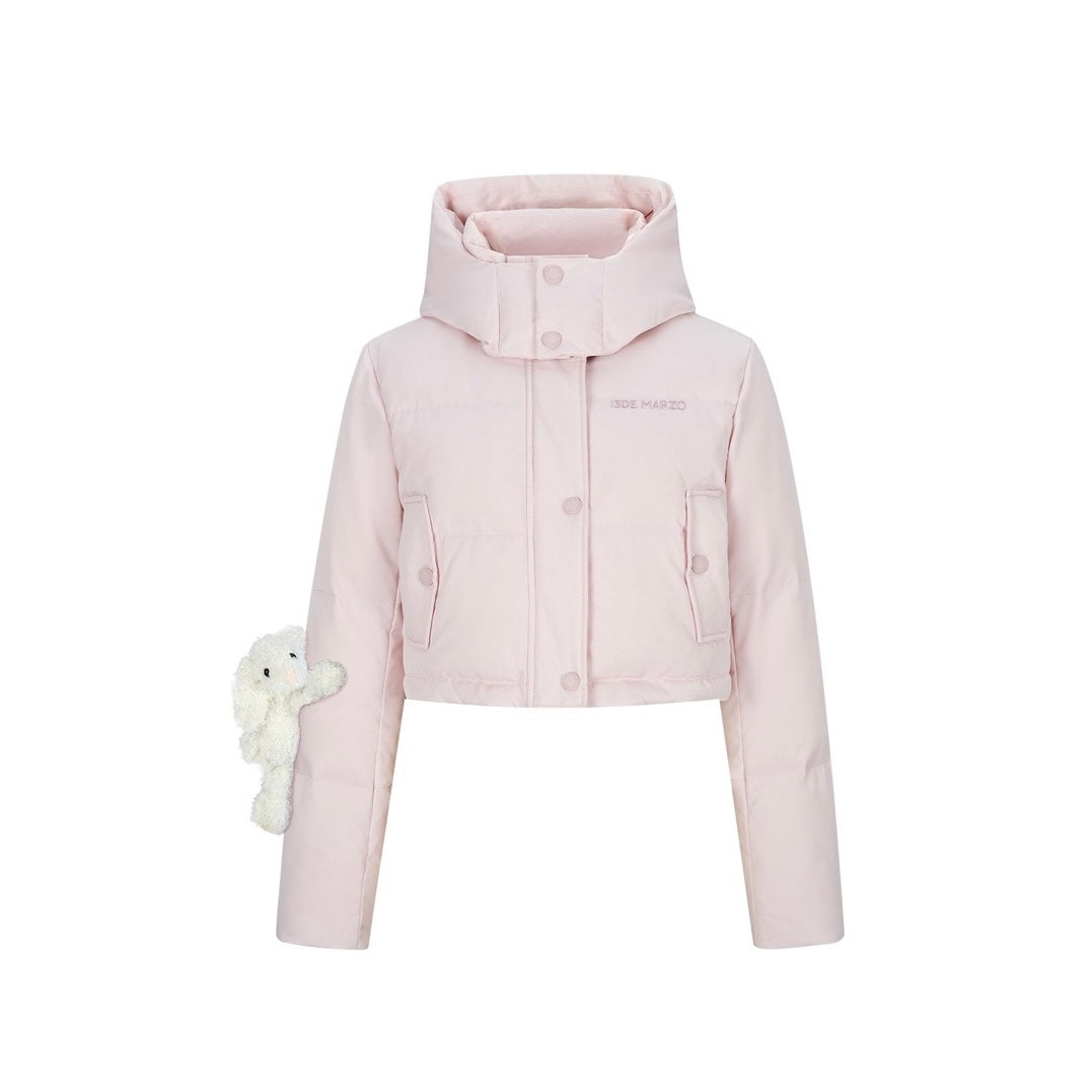 13DE MARZO Doozoo Base Down Jacket Pink