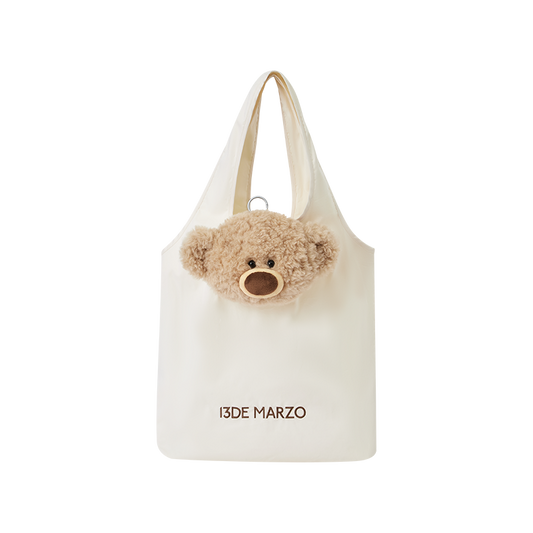 13DE MARZO Bear Coin Purse Tote Bag