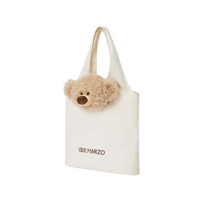 13DE MARZO Bear Coin Purse Tote Bag