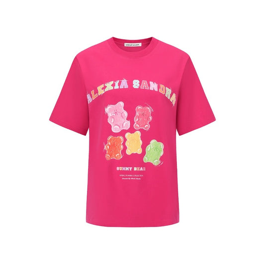 Alexia Sandra Gummy Bears T-Shirt Rose Red