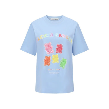 Alexia Sandra Gummy Bears T-Shirt Blue