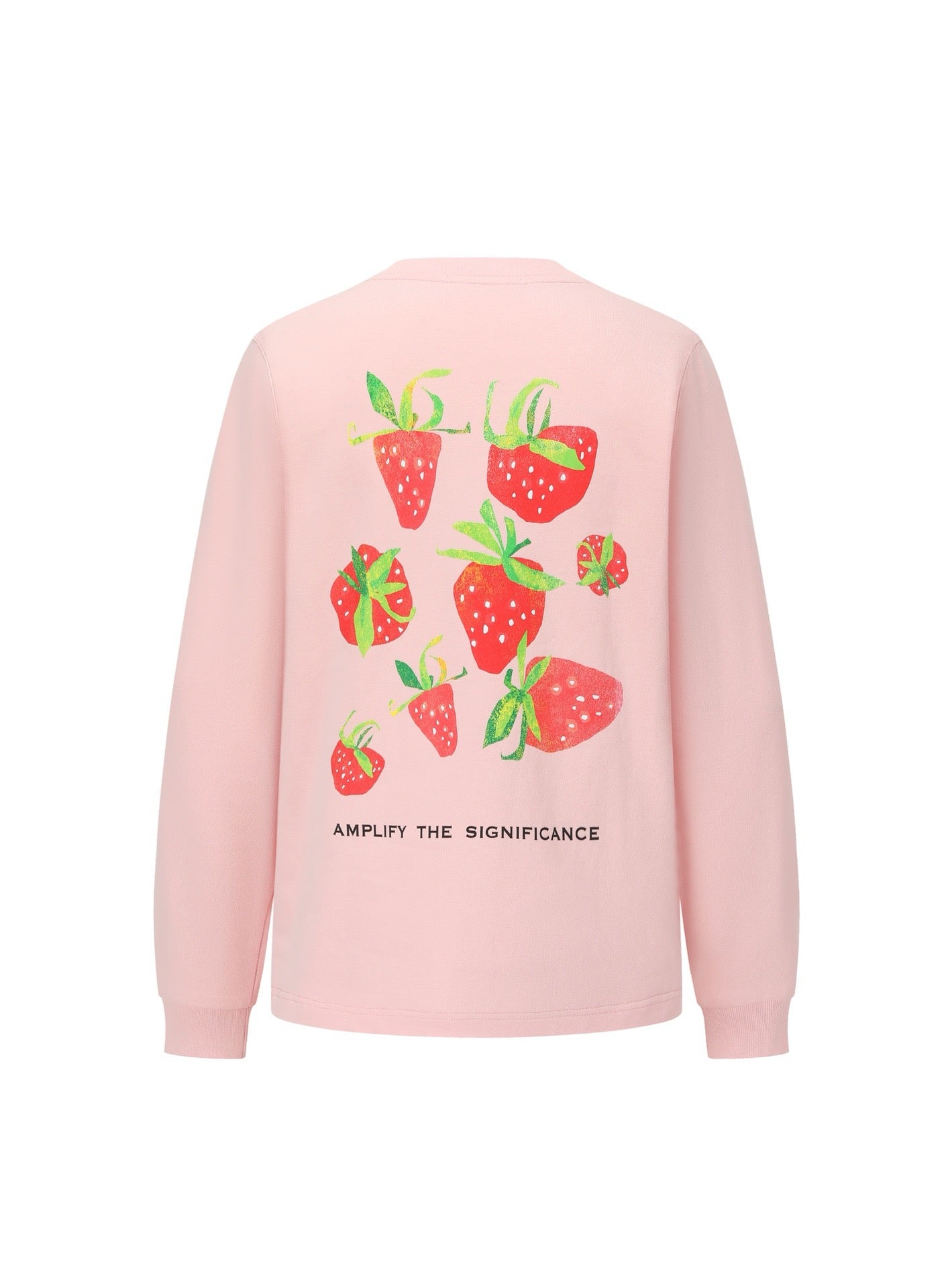 Alexia Sandra Strawberry Pocket Sweater Pink