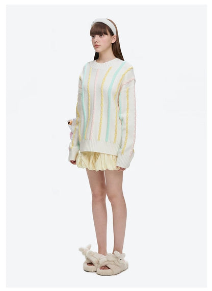 13DE MARZO Luminous Bear Criscross Slippers White