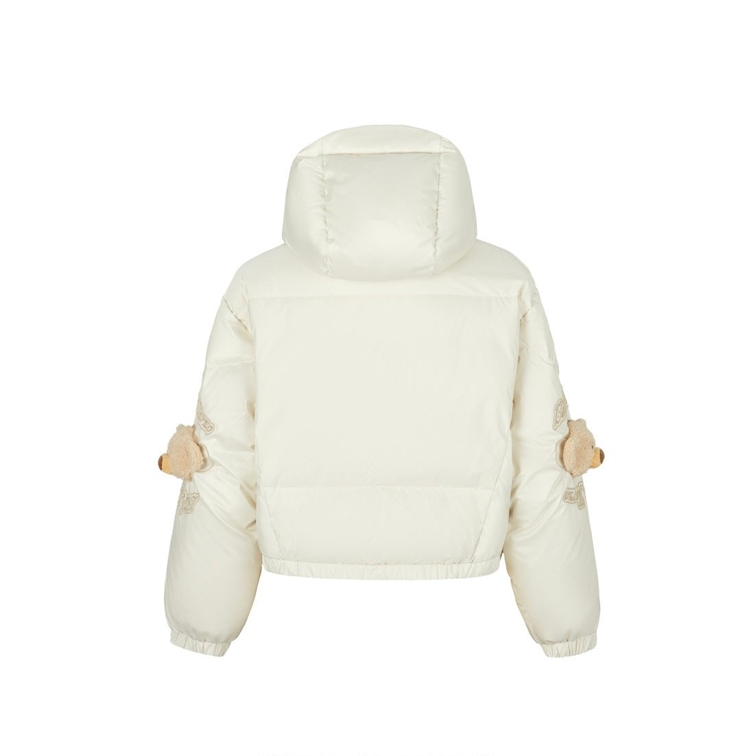 13DE MARZO Elbow Bear Down Jacket White