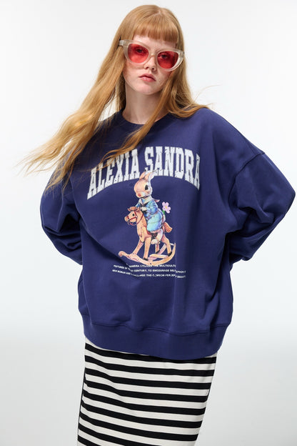 Alexia Sandra Hobbyhorse Bunny Sweater Navy