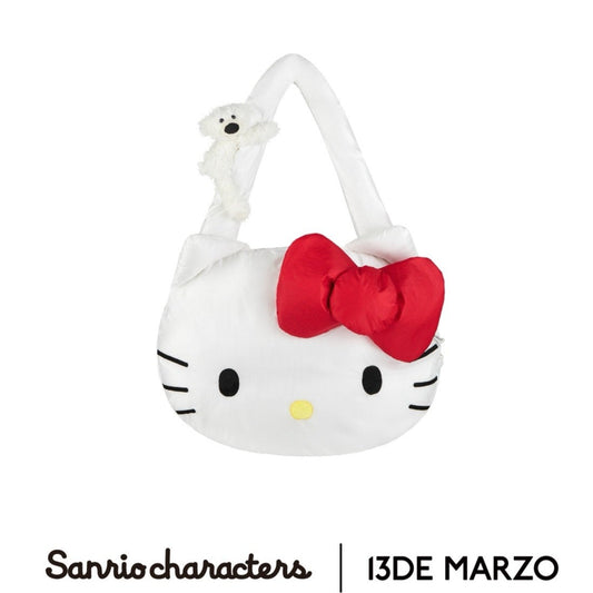 13DE MARZO Hello Kitty Padded Bag White