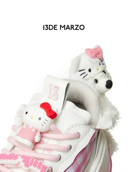13DE MARZO Hello Kitty Bear Sneaker White