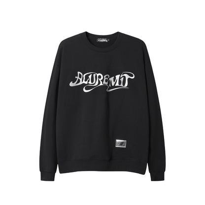 BLUREMO Street Style Logo Print Sweater