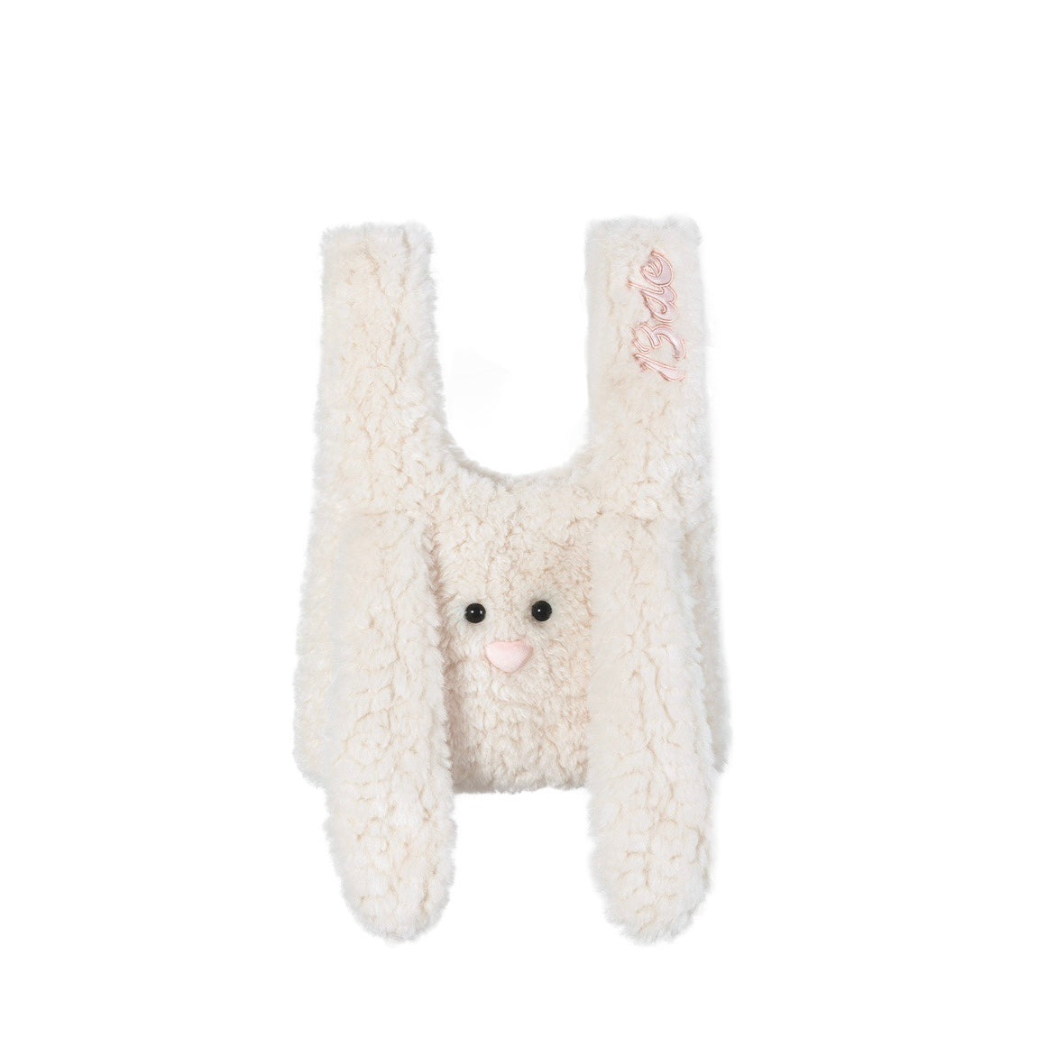 13DE MARZO Doozoo Fuzzy Handbag White