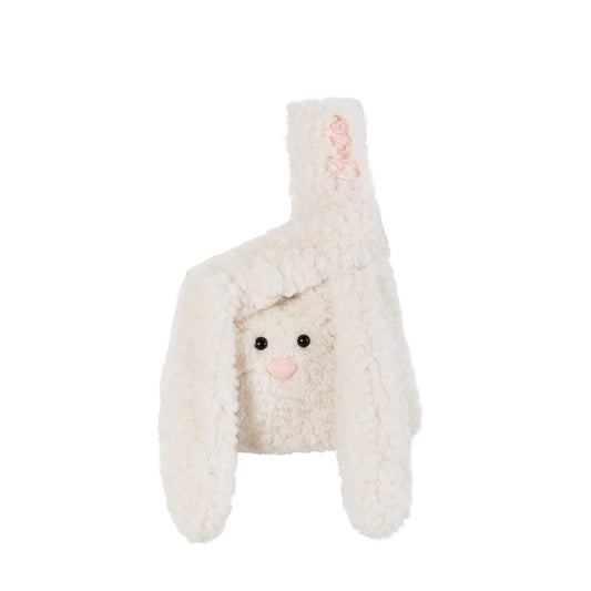 13DE MARZO Doozoo Fuzzy Handbag White