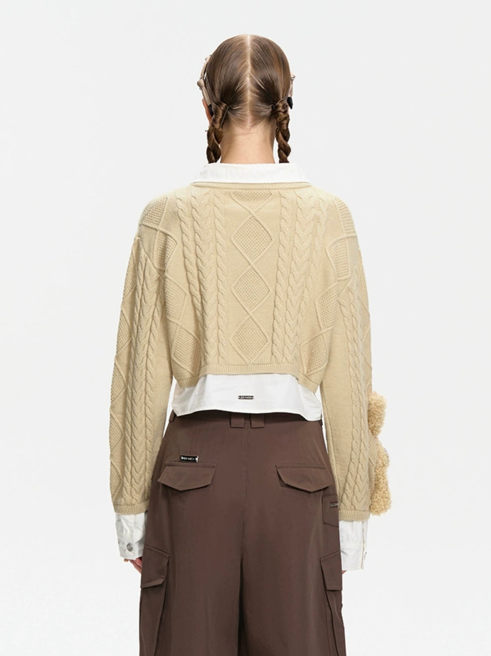 DOOZOO SHINING TWEED SHIRT main image 1