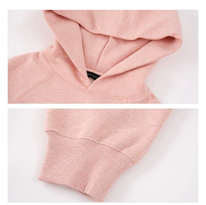 Concise-White 97 Sweater Hoodie Pink
