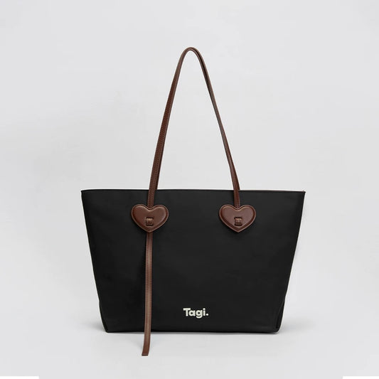 Tagi Happy Tote Bag Black Chocolate