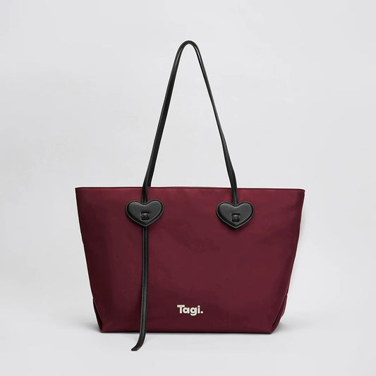 Tagi Happy Tote Bag Red Wine