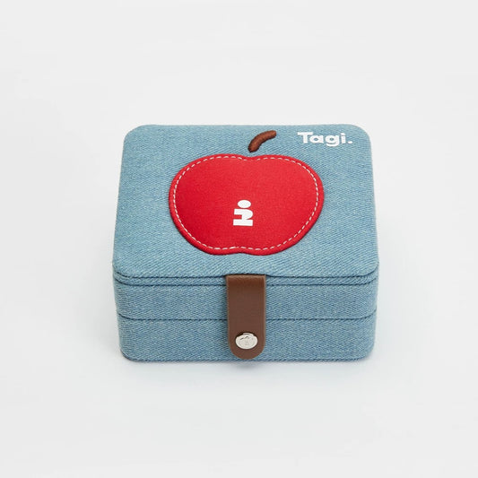 Tagi Imagine Apple Jewelry Box Denim Apple