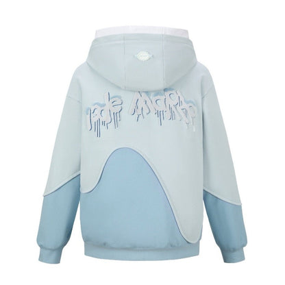 13DE MARZO Doozoo Melt Ice-Cream Hoodie Blue