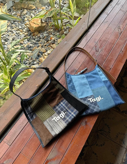 Tagi. Patchwork Shoulder Bag