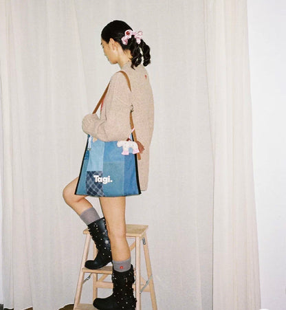 Tagi. Patchwork Shoulder Bag