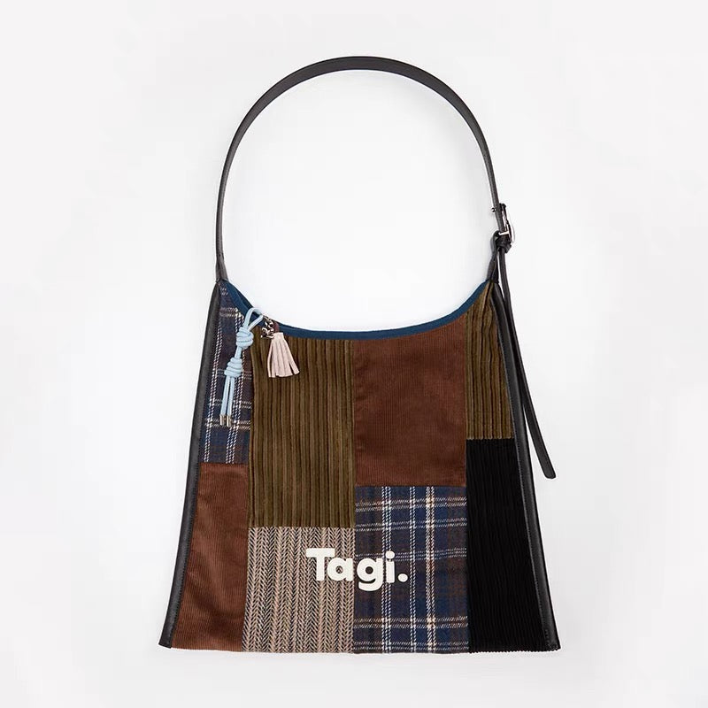 Tagi. Patchwork Shoulder Bag