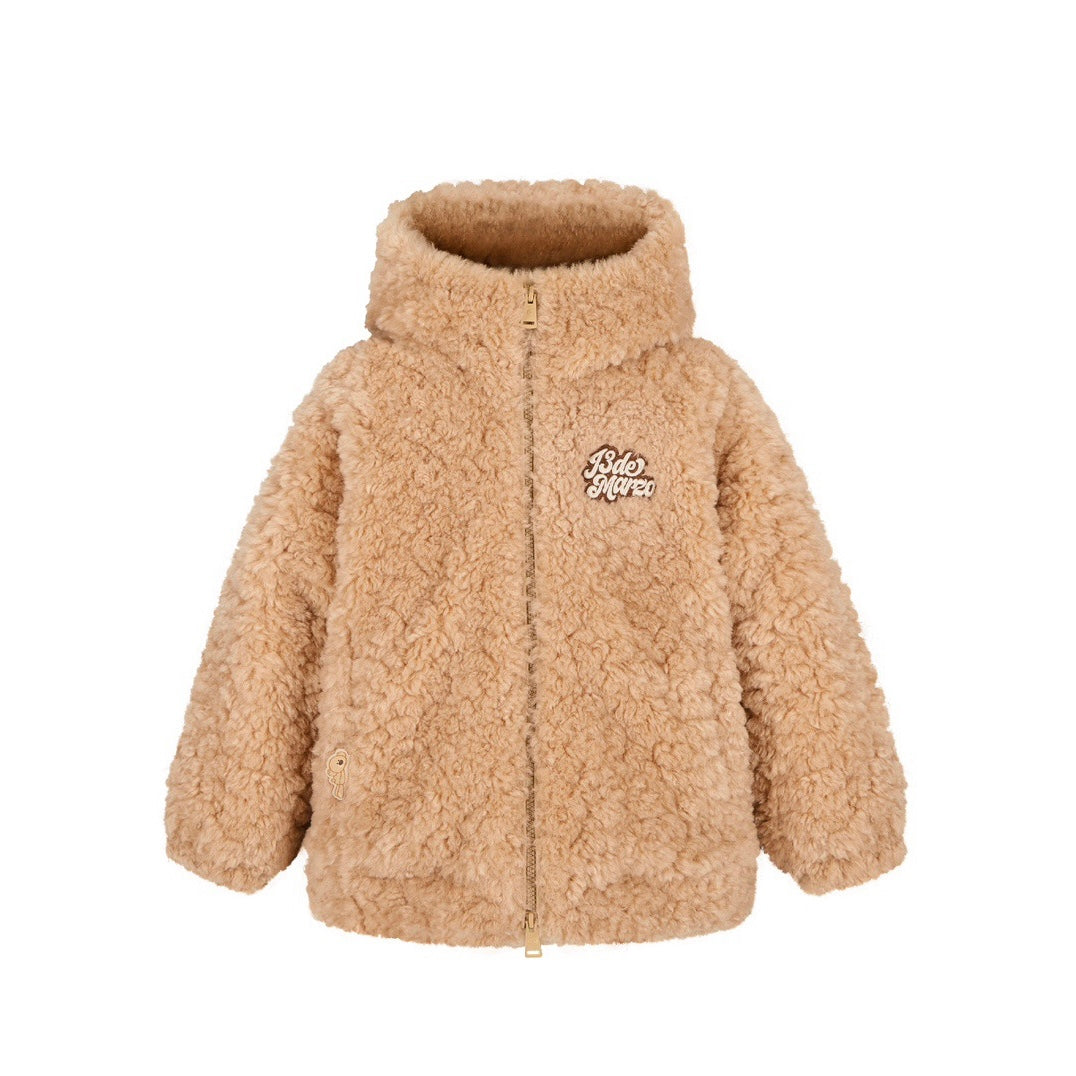 13DE MARZO BabyBear Zip Coat Khaki