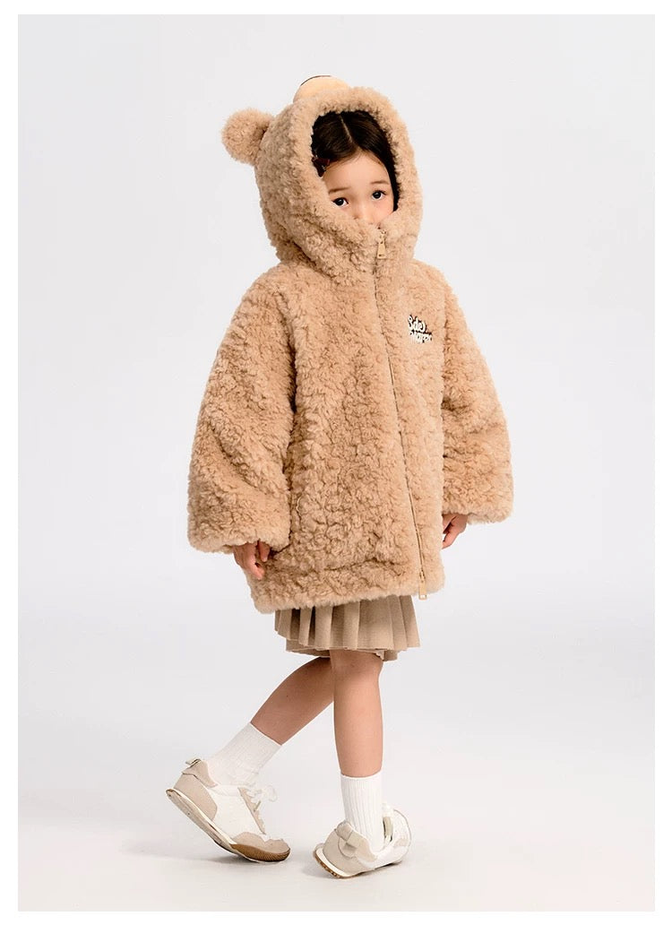 13DE MARZO BabyBear Zip Coat Khaki