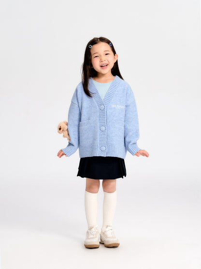 13DE MARZO BabyBear Knit Cardigan Blue