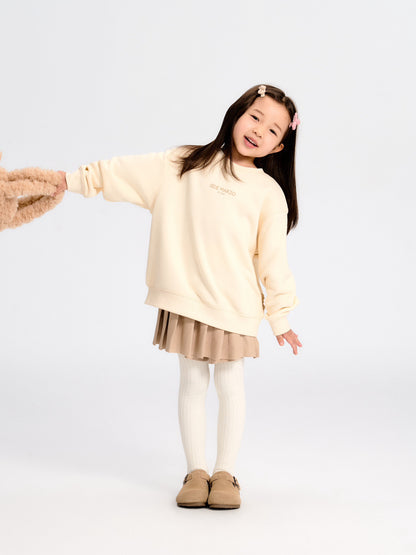 13DE MARZO BabyBear Crewneck Sweater Beige