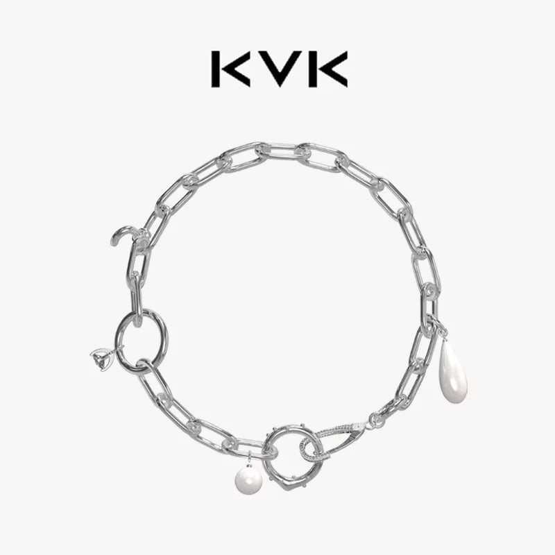 KVK X YOEYYOU SS Conceptual Pearl Necklace