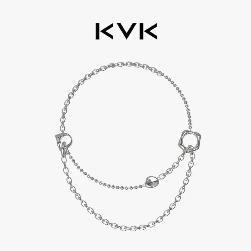 KVK X YOEYYOU AW Multi-Wear Splicing  Necklace