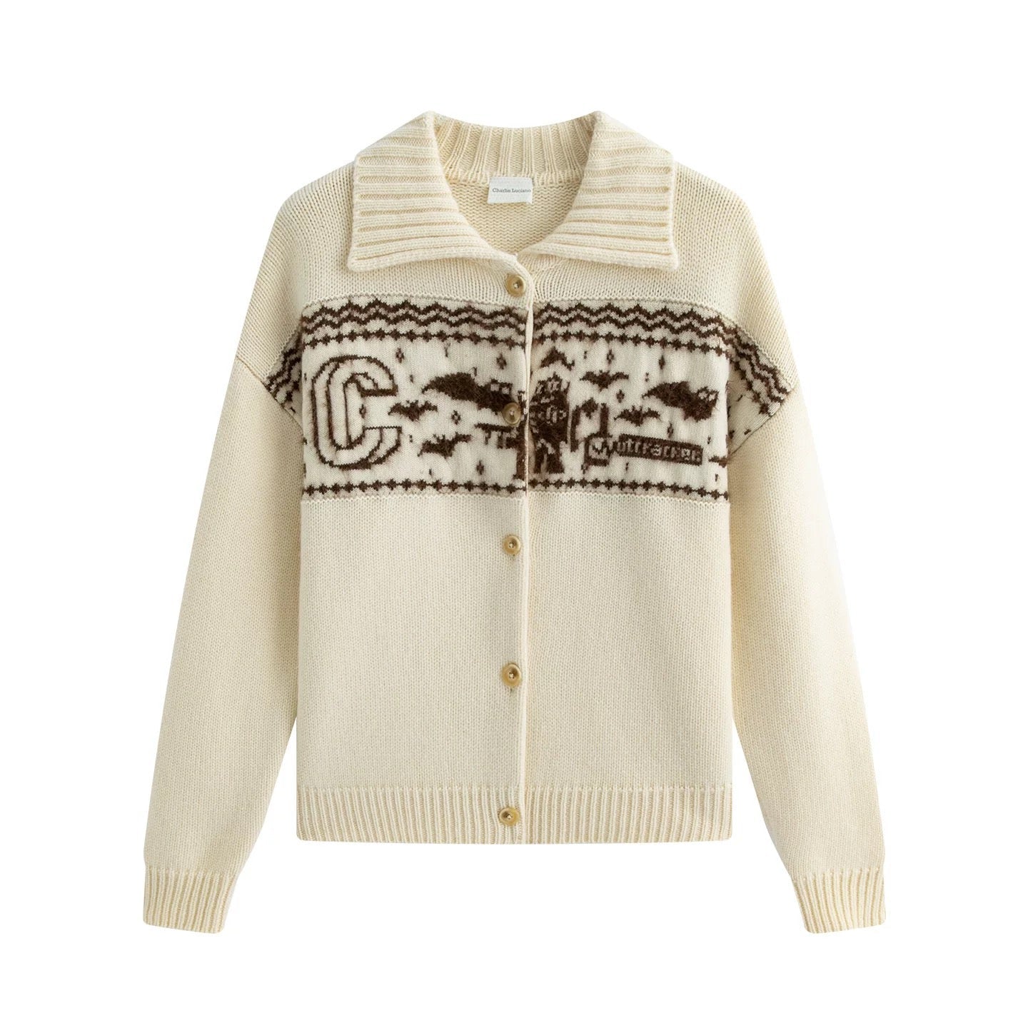 Charlie Luciano x Nutcracker Fair Isle Knit Cardigan