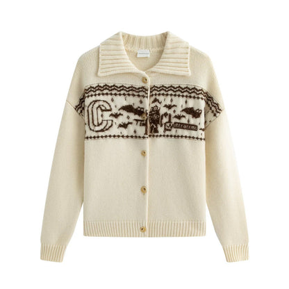 Charlie Luciano x Nutcracker Fair Isle Knit Cardigan