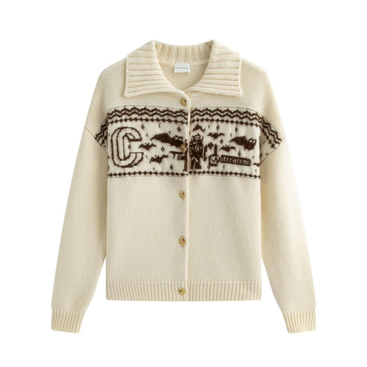 Charlie Luciano x Nutcracker Fair Isle Knit Cardigan