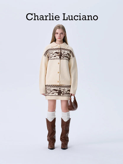 Charlie Luciano x Nutcracker Fair Isle Knit Cardigan