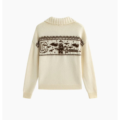 Charlie Luciano x Nutcracker Fair Isle Knit Cardigan
