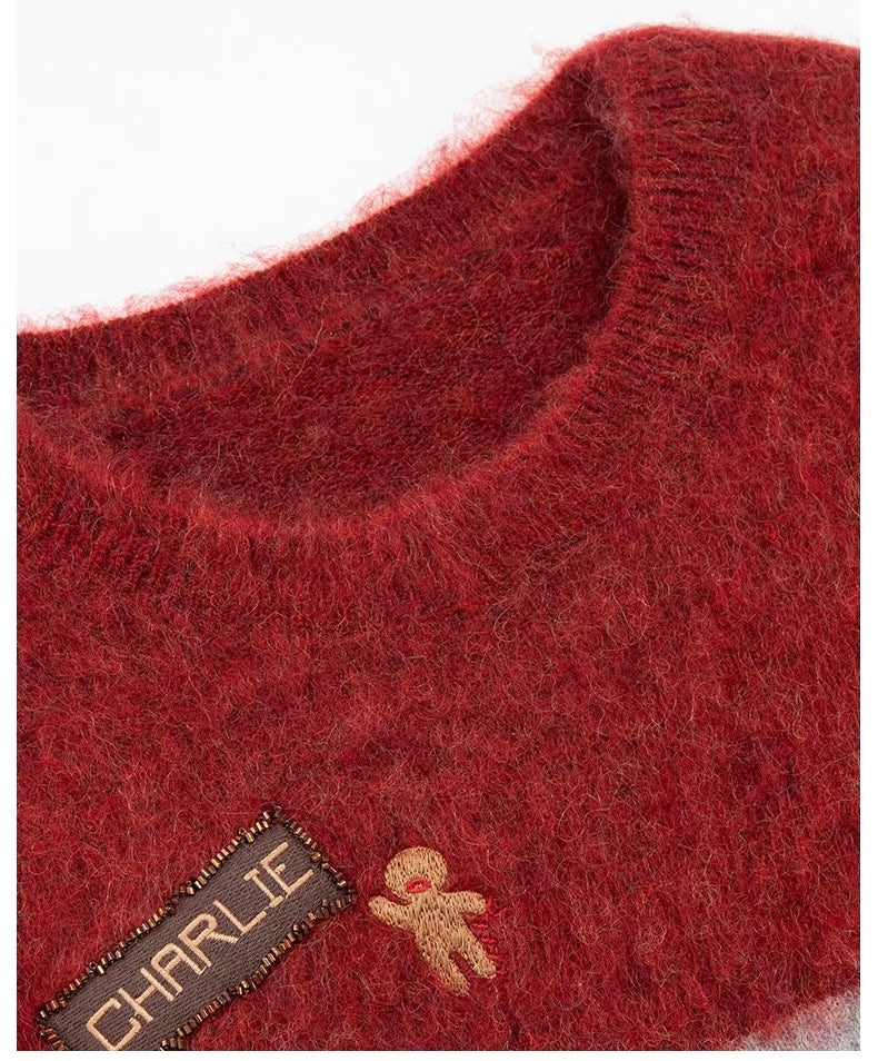 Charlie Luciano x Nutcracker Three-Color Striped Sweater