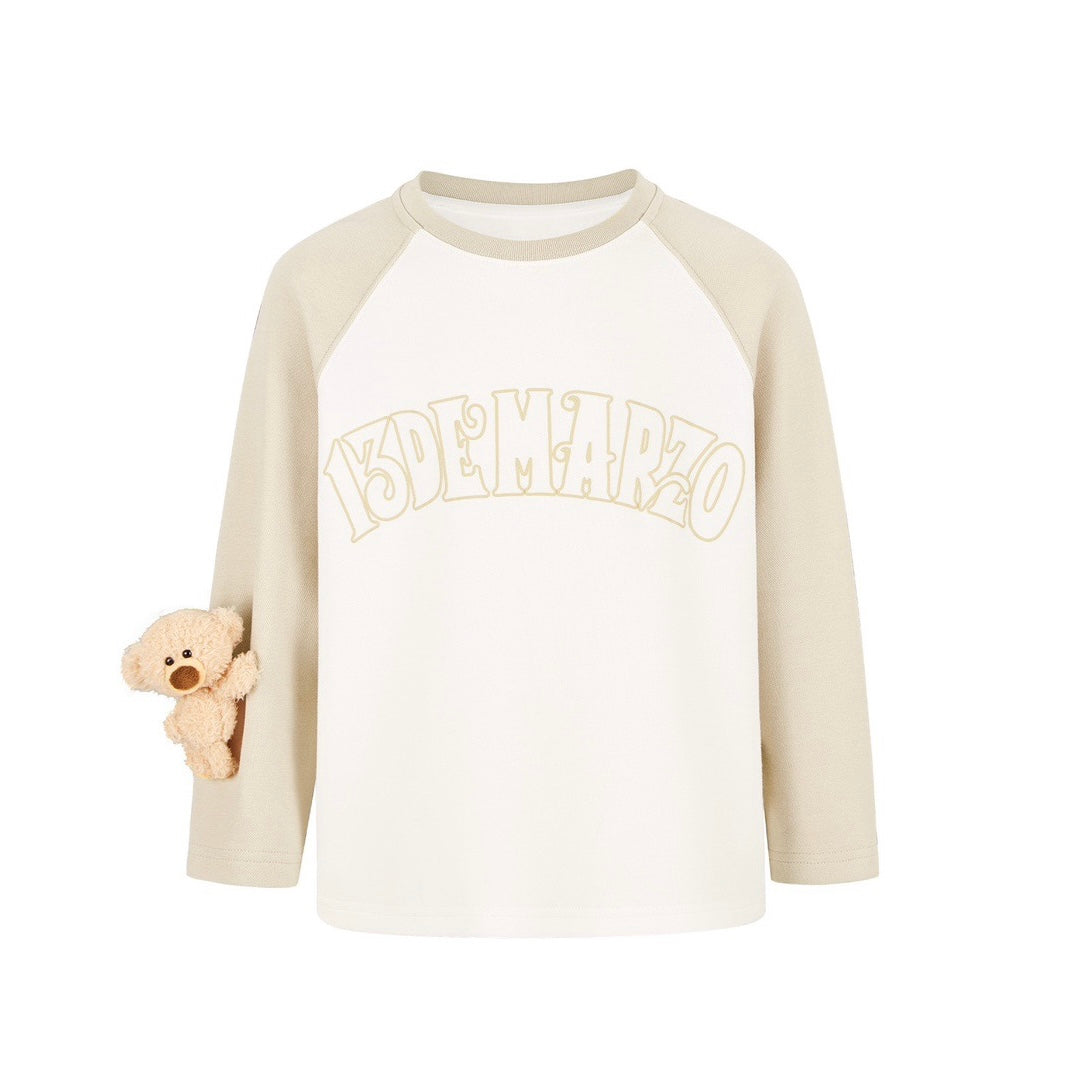 13DE MARZO BabyBear Raglan T-shirt Khaki