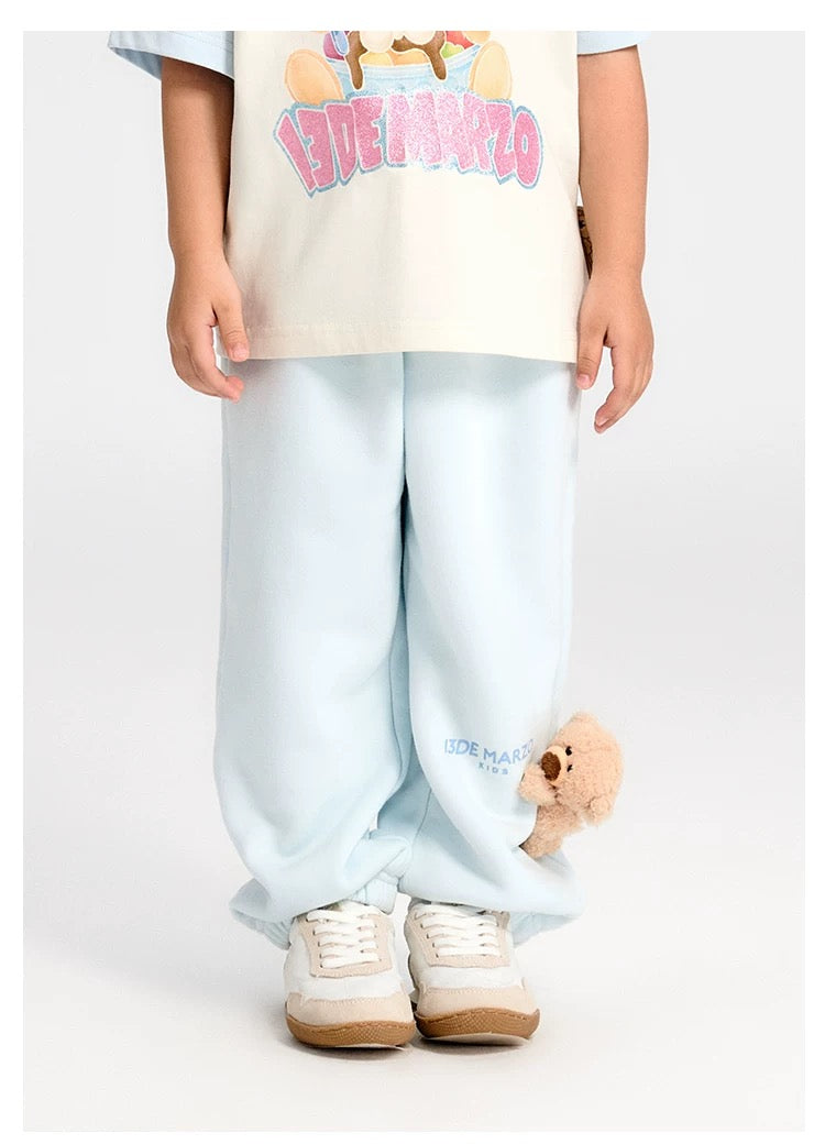 13DE MARZO BabyBear Base Sweatpants Blue