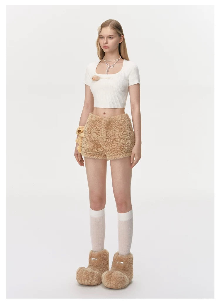 13DE MARZO Bear Paw Snow Boots Brown