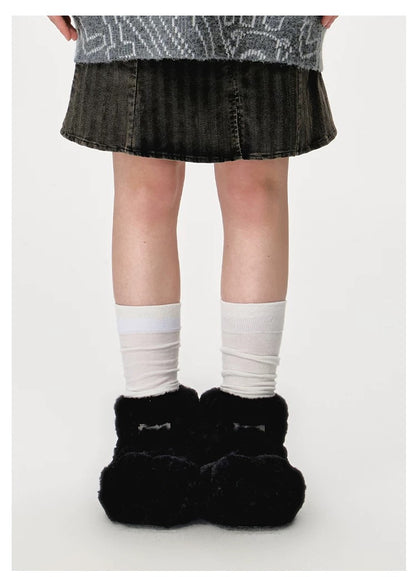 13DE MARZO Bear Paw Snow Boots Black