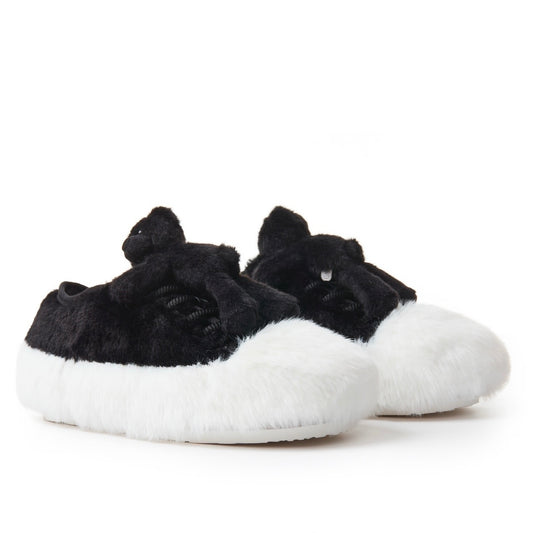 13DE MARZO Fuzzy Bear Casual Footwear Black