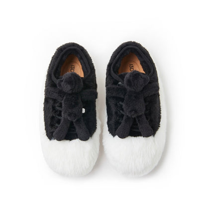 13DE MARZO Fuzzy Bear Casual Footwear Black