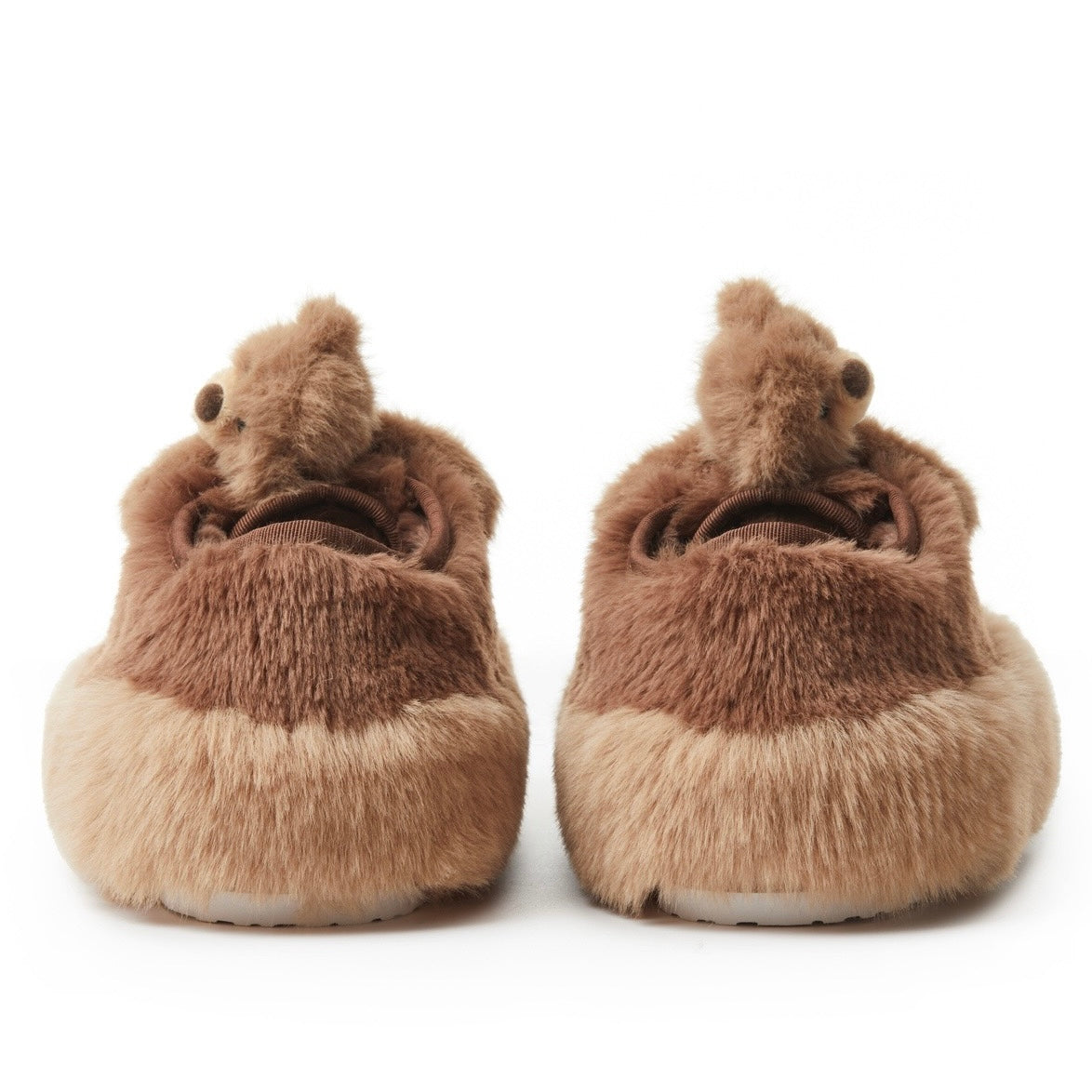 13DE MARZO Fuzzy Bear Casual Footwear Brown