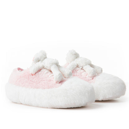 13DE MARZO Fuzzy Bear Casual Footwear Pink